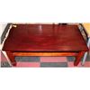 Image 1 : CHERRY WOOD COLOR COFFEE TABLE.