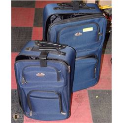2 PC CAMBRIDGE ROLLING SUITCASE SET