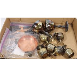 LOT OF ESTATE COPPER COLLECTIBLES