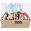 Image 1 : BOX OF APPROX 300 HALLMARK AND BRAND NAME