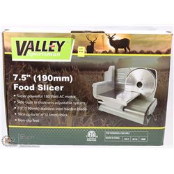 NEW VALLEY SPORTSMAN 7.5" FOOD SLICER