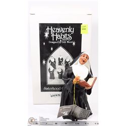 HEAVENLY HABITS NUN ORNAMENT ON CHOICE