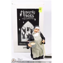 HEAVENLY HABITS NUN ORNAMENT ON CHOICE