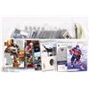 Image 1 : BIN OF ASSORTED HOCKEY CARDS.