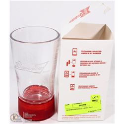 BUDWEISER RED LIGHT CUP.