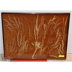 FRAMED GRAIN PICTURE 24"X32"