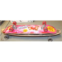 2 ASSORTED SKATEBOARD INCL. CHUPS AND LONG