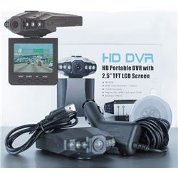NEW HD DVR DASH CAM WITH LCD DISPLAY-BATTERY NOT