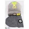 Image 1 : NEW X-CAP TOQUE W/ 4 LED HEADLAMP