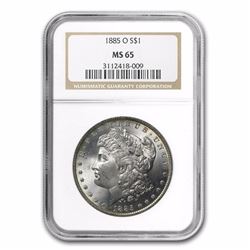 1885-O Morgan Dollar MS-65 NGC HIGH GRADE