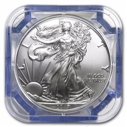 2017 20-Coin .999 PURE Silver Eagle Sealed Tube Gem BU NGC (EARLY RELEASE)