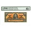 Image 1 : Bank of Canada, 1937 $50 Gordon-Towers Signatures Issued Banknote.