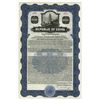 Image 1 : Republic of China, 1937, $1000 Issued and Uncancelled Bond, The First of 2 Offered.