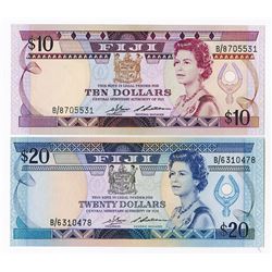 Central Monetary Authority of Fiji, 1986, Issued Pair