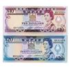 Image 1 : Central Monetary Authority of Fiji, 1986, Issued Pair