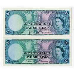 Government of Fiji, 1961-1962, Issued Pair