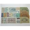 Image 1 : Germany WWI Notgeld and POW Notgeld Assortment.