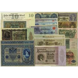 Various Issuers, 1900s-20s, Group of 40 Issued Notes