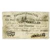 Image 1 : Newcastle Upon Tyne, 1838 Issue Banknote.