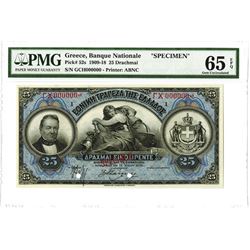 Banque Nationale, 1918, Specimen Note