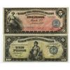 Image 1 : Bank of the Philippine Islands, 1920, Pair of Issued Banknotes