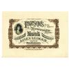 Image 1 : Parsons Paper Co., ca.1880-90's Banknote Advertising Sheet