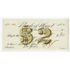 Image 1 : Bank of Minot, 18xx (ca.1870-90's) Unissued $2 Obsolete Bank or Scrip Note.