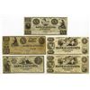 Image 1 : Bank of Augusta Obsolete Banknote Assortment.