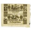 Image 1 : Hagerstown Bank, ca.1840's Uncut Obsolete Banknote Sheet of 2.