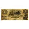 Image 1 : Central Bank, 1855 Issued Obsolete Banknote.