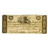 Image 1 : Jefferson Bank of New Salem, 1817 $3 Issued Obsolete Banknote