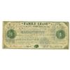 Image 2 : Van Allen's Quarter Dime Soap, 1868, $1 Family Lease Note