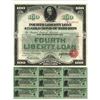 Image 2 : Fourth Liberty Loan 4.25 % Gold Bond of 1933-1938 Issue October 24, 1918.