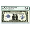 Image 1 : U.S. Silver Certificate, $1, Series 1923, Fr#238 PMG graded Choice Uncirculated 64 EPQ.