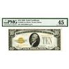 Image 1 : U.S. Gold Certificate, $10 1928, Fr#2400 (AA Block), Woods |Mellon Signatures.