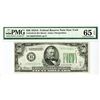 Image 1 : U.S. F.R.N., $50, Series 1934 A, Fr#2103-B (BA Block) PMG graded Gem Uncirculated 65 EPQ.