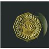 Image 3 : Alaska Gold "1/2" 1900 Octagon Gold Token, Uncirculated to CU.