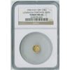 Image 1 : Montana 25c, 1914  gold Token, "Hart's Coins of the West", NGC graded MS65.