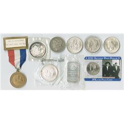 Silver Dollar, Bullion and Miscellaneous Coin Assortment.