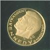 Image 2 : JFK Gold Peace Medal, 18k Gold or higher, proof.