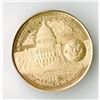 Image 2 : Ronald Reagan 14 k Gold Medal with slightly over 1/2 ounce pure gold.