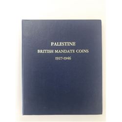 Palestine Mandate, 1927-1946, Group of 59 Coins in Album
