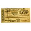 Image 1 : Bank of Louisiana, 1853 Second Check Duplicate