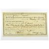 Image 1 : Board of Commissioners Pontchartrain Levee District, 1893 Check or Warrant.