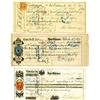 Image 2 : Mutual National Bank & Others, 1860s-1870s, Group of 7 Checks & Exchanges