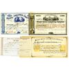 Image 1 : Morris Canal & Banking Co. & Bank of Orange County, ca.1850-1860 Issued Stock Certificates 4 Pieces