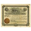 Image 1 : Corson Gold Mining Co. of Alaska, 1902 Issued Stock Certificate.