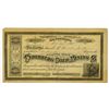 Image 1 : Cederberg Gold Mining Co., 1875 Issued Stock Certificate.