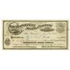 Image 1 : Cosmopolitan Mining Co., 1875 Issued stock Certificate.