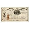 Image 1 : Potomac Gold and Silver Mining Co., 1863 Stock Certificate.